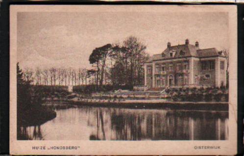 Oisterwijk, Huize "Hondsberg (1921), Verzamelen, Ansichtkaarten | Nederland, Gelopen, Noord-Brabant, 1920 tot 1940, Ophalen of Verzenden
