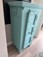 Ibiza style kast blauw, Huis en Inrichting, Ophalen, Gebruikt, Teakhout, 50 tot 100 cm