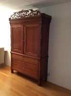 Kabinet eikenhout  breed 152cm en hoogte230cm, Ophalen of Verzenden