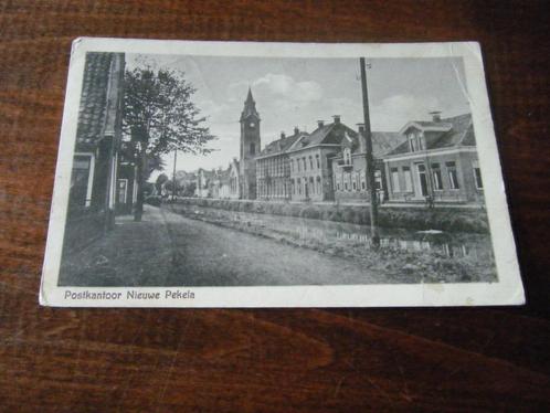R32 - Nieuwe Pekela - Postkantoor - 1929 - Mooi/Oud, Verzamelen, Ansichtkaarten | Nederland, Groningen, 1920 tot 1940, Verzenden