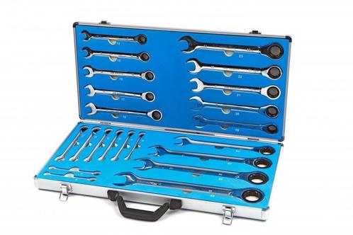 22-delige set steekringratelsleutels / ringratels (NIEUW), Motoren, Accessoires | Onderhoudsmiddelen, Ophalen of Verzenden