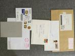 5 brieven met bewerkingen foutieve postcode, Ophalen of Verzenden, Brief
