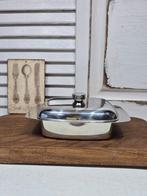Vintage RVS botervloot, Huis en Inrichting, ., Nieuw, Ophalen of Verzenden, ,