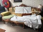 Chesterfield lodewijk barok bank 3persoons, Ophalen of Verzenden, Zo goed als nieuw, 75 tot 100 cm, Tweepersoons