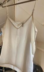 Wit Topje met Kant - Maat S, Kleding | Dames, Tops, Verzenden, Wit, Nieuw, Maat 36 (S)