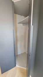 Zwart hoek kledingkast met spiegel. Mooi als new. Monteren m, Huis en Inrichting, Kasten | Kledingkasten, 100 tot 150 cm, 200 cm of meer