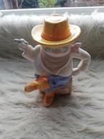 Theepot cowboy grote hoed 19 cm hoog, Verzamelen, Porselein, Kristal en Bestek, Nieuw, Overige typen, Ophalen of Verzenden, Porselein