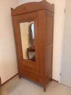 Linnenkast met spiegel, Huis en Inrichting, Kasten | Kledingkasten, Ophalen, Gebruikt, Met deur(en), 200 cm of meer