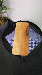 Houten borrelplank met voetjes 8x, Ophalen, Zo goed als nieuw