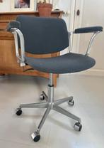 Retro bureaustoel, Huis en Inrichting, Bureaustoelen, Ophalen, Gebruikt, Grijs, Bureaustoel