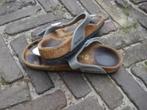 BIRKENSTOCK GIZEH ZILVER 37, NU GRATIS VERZENDING, Slippers, Overige kleuren, Verzenden, Zo goed als nieuw