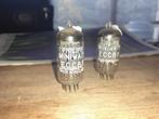 ECC83 Philips Miniwatt org jaren 60 matched pair, Ophalen of Verzenden, Buis of Buizen