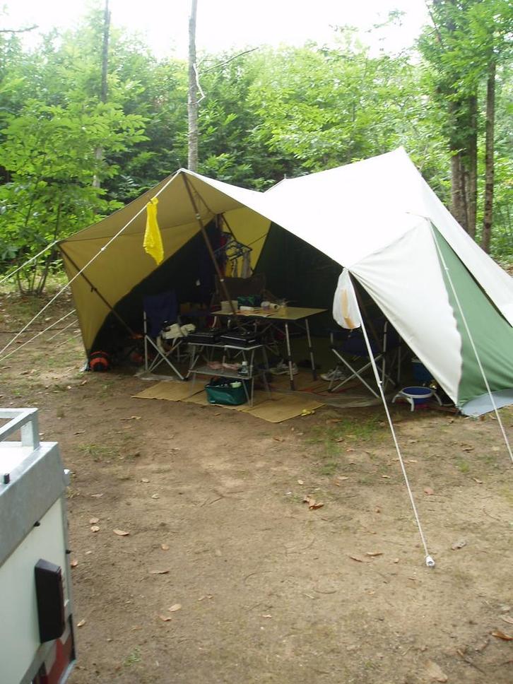 De Waard Lepelaar, Caravans en Kamperen, Tenten, tot en met 4, Gebruikt, Ophalen
