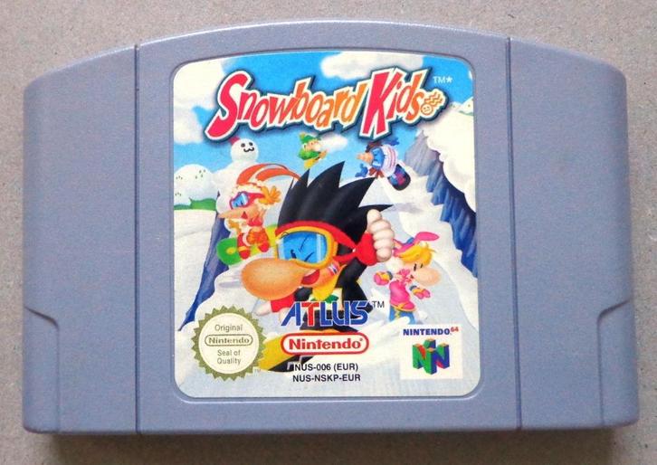 Snowboard Kids voor de Nintendo 64, Spelcomputers en Games, Games | Nintendo 64, Gebruikt, Racen en Vliegen, 1 speler, Vanaf 3 jaar