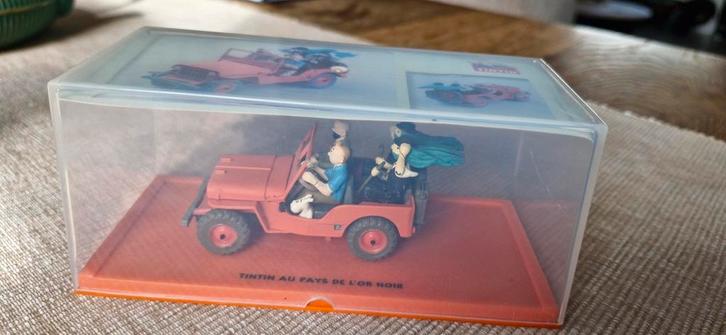 Kuifje in het land van het goud - Collectorsitem, Antiek en Kunst, Antiek | Speelgoed, Ophalen of Verzenden