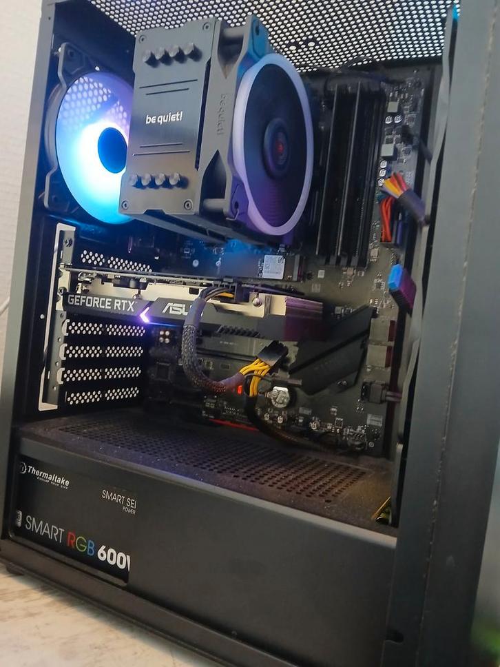 Gaming PC - Ryzen 5 4600G, RTX 3050, 16GB RAM, SSD+HDD, Computers en Software, Desktop Pc's, Gebruikt, 3 tot 4 Ghz, HDD, SSD, 16 GB