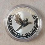 1 oz Zilver Kookaburra munt 1996 uit Australië, Ophalen of Verzenden, Zilver