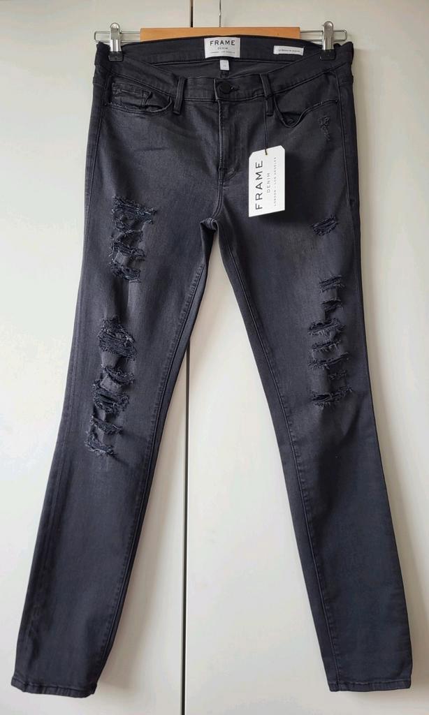 Nieuwe Frame jeans maat 29/30, Kleding | Dames, Spijkerbroeken en Jeans, Nieuw, W28 - W29 (confectie 36), Zwart, Ophalen of Verzenden