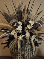 Prachtig Bloemstuk inclusief Schelpen Vaas, Ophalen of Verzenden, Nieuw