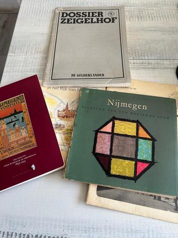 Vijf boeken over Nijmegen en omgeving  beschikbaar voor biedingen