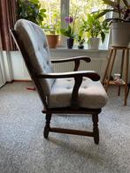 Authentieke Eiken Oma Stoel, Ophalen, Gebruikt, 75 tot 100 cm, 50 tot 75 cm