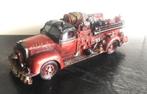 BRANDWEERAUTO - model - van steen - 20x7x8 cm., Verzenden, Gebruikt, Overige typen
