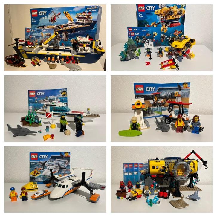 LEGO Oceaan sets, Kinderen en Baby's, Speelgoed | Duplo en Lego, Zo goed als nieuw, Lego, Complete set, Ophalen of Verzenden