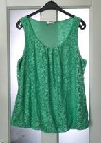 Miss Etam - Groene top met Kant Maat XL, Ophalen, Nieuw, Zonder mouw, Miss Etam