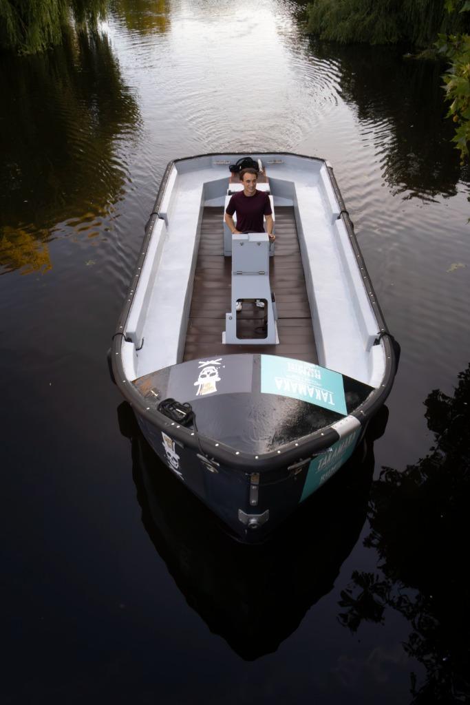 Te koop: Norsafe sloep – 9m x 3m, Watersport en Boten, Sloepen, Gebruikt, 30 tot 50 pk, 6 meter of meer, Binnenboordmotor, Diesel