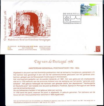 86 Nederland 1986 Dag van de Postzegel  beschikbaar voor biedingen
