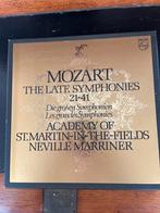Mozart Late Symphonies - Neville Marriner - Vinyl, Gebruikt, Ophalen of Verzenden, Orkest of Ballet, 12 inch