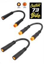 HIGO Connector/Signal kabels 3-Pins M-F / M-M / F-F, Ophalen of Verzenden