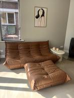 Ligne Roset Togo driezit plus poef, Ophalen, 150 tot 200 cm, Driepersoons, Zo goed als nieuw