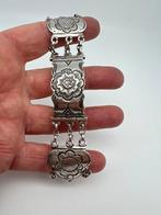 Antiek zilveren armband uit 1850! Gemaakt van bijbelslot., Sieraden, Tassen en Uiterlijk, Antieke sieraden, Armband, Zilver, Verzenden