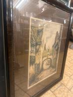 Antiek Schilderij met Stadsgezicht, Ophalen