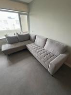 Hoek bank grijs- Nette Staat!, Huis en Inrichting, Banken | Bankstellen, Ophalen, 250 tot 300 cm, Gebruikt, Hoekbank