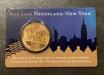 Munt 400 jaar Nederland-New York, Postzegels en Munten, Munten | Nederland, Ophalen of Verzenden, Losse munt