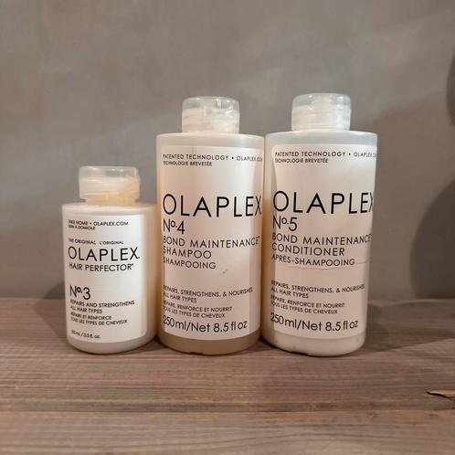 Olaplex no 4 no 5 en no 3 shampoo, Sieraden, Tassen en Uiterlijk, Uiterlijk | Haarverzorging, Zo goed als nieuw, Ophalen of Verzenden