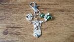 Sleutelhanger Windhond Greyhound met beschermengeltje, Dieren en Toebehoren, Verzenden, Nieuw