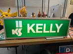 Vintage Kelly banden Lichtbak Reclamebord, Ophalen, Gebruikt, ., Lichtbak of (neon) lamp