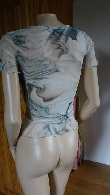 nieuw STRADIVARIUS shirt transparant beschikbaar voor biedingen