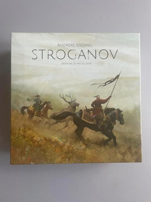 Stroganov - Deluxe edition, Hobby en Vrije tijd, Gezelschapsspellen | Bordspellen, Zo goed als nieuw, Een of twee spelers, Drie of vier spelers