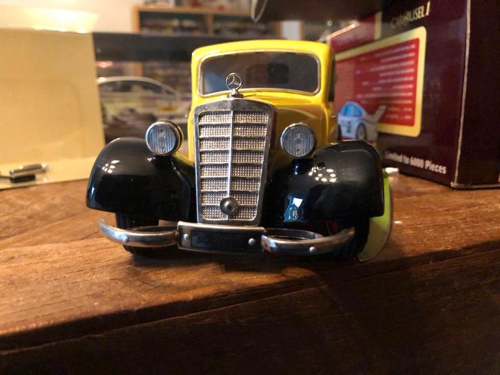 MERCEDES - BENZ  170V KASTENWAGEN GEEL, Hobby en Vrije tijd, Modelauto's | 1:18, Nieuw, Overige merken, Ophalen of Verzenden