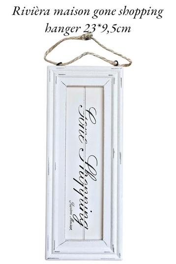 Rivièra maison gone shopping hanger 23*9,5 cm

 beschikbaar voor biedingen