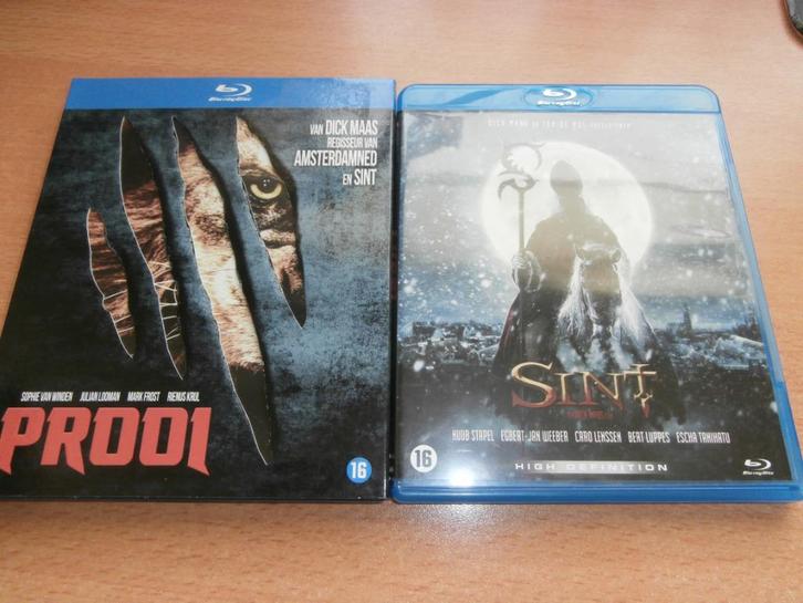 Blu ray Prooi en Sint van Dick Maas, Cd's en Dvd's, Blu-ray, Zo goed als nieuw, Horror, Boxset, Verzenden