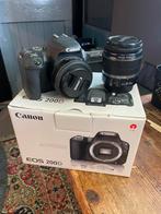 Canon EOS 200D + 18-55mm en 24mm lenzen, Spiegelreflex, Canon, Ophalen of Verzenden, Zo goed als nieuw