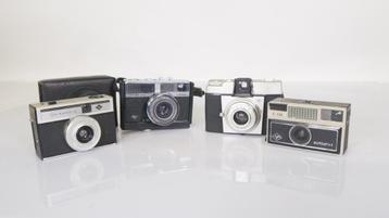 Set van 4 vintage Agfa camera’s (1960s–1970s) beschikbaar voor biedingen