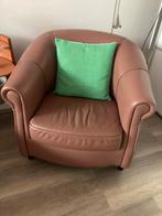 Mooie fauteuil oud roze GRATIS, Huis en Inrichting, Fauteuils, Ophalen, Zo goed als nieuw, 50 tot 75 cm, Leer