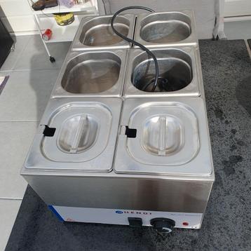 Hendi chafing dish/warmhoud inclusief 6 gn bakken  beschikbaar voor biedingen