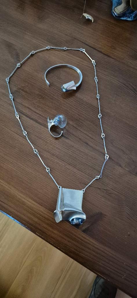 lapponia zilver, Sieraden, Tassen en Uiterlijk, Kettingen, Gebruikt, Zilver, Zilver, Ophalen